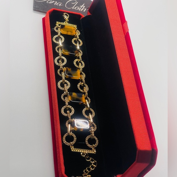 🆕 Tortoise Shell Link Bracelet - Picture 7 of 11